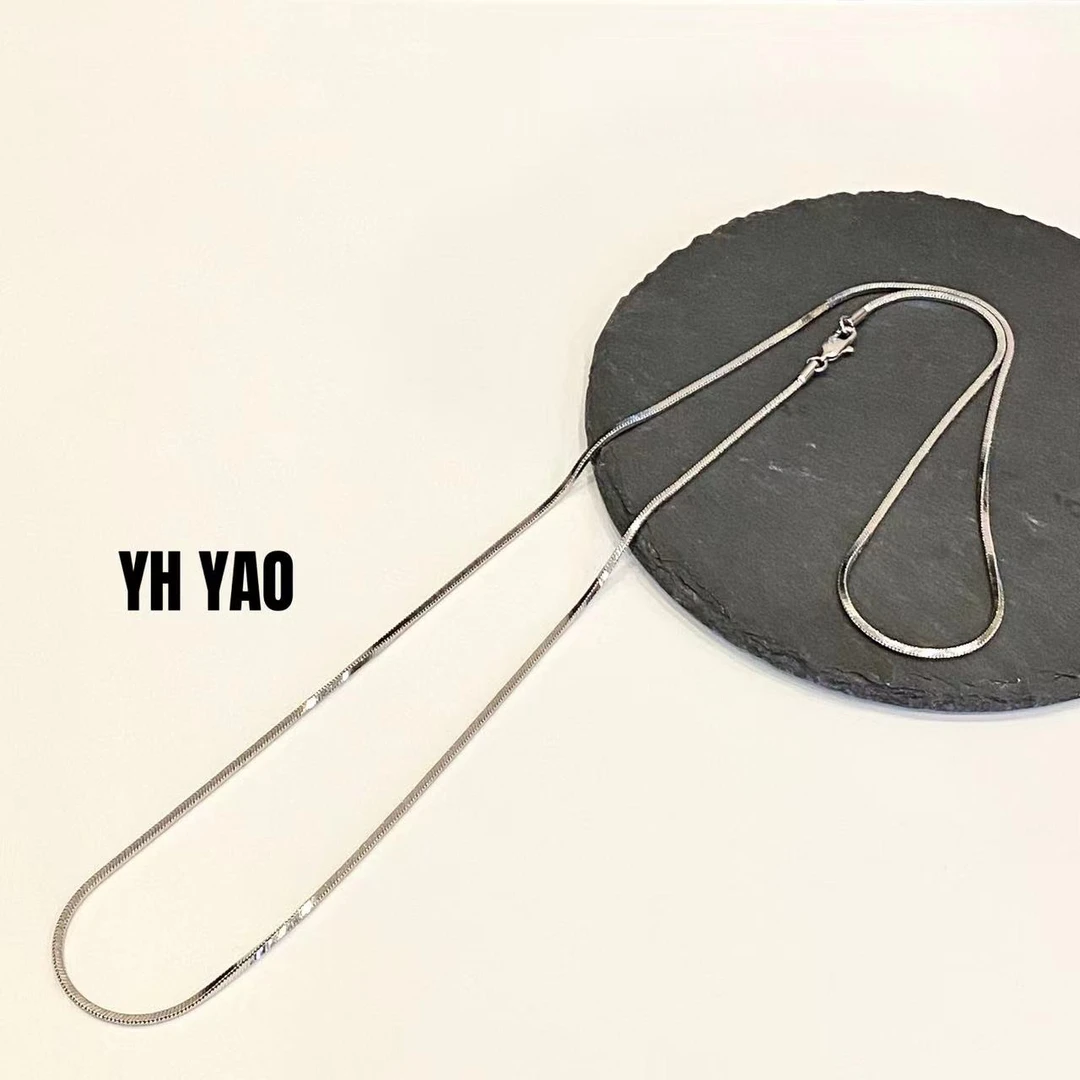 YH·YAO/姚雨何 钛钢项链 【万能链】2025新款可长可绕圈超长款项链