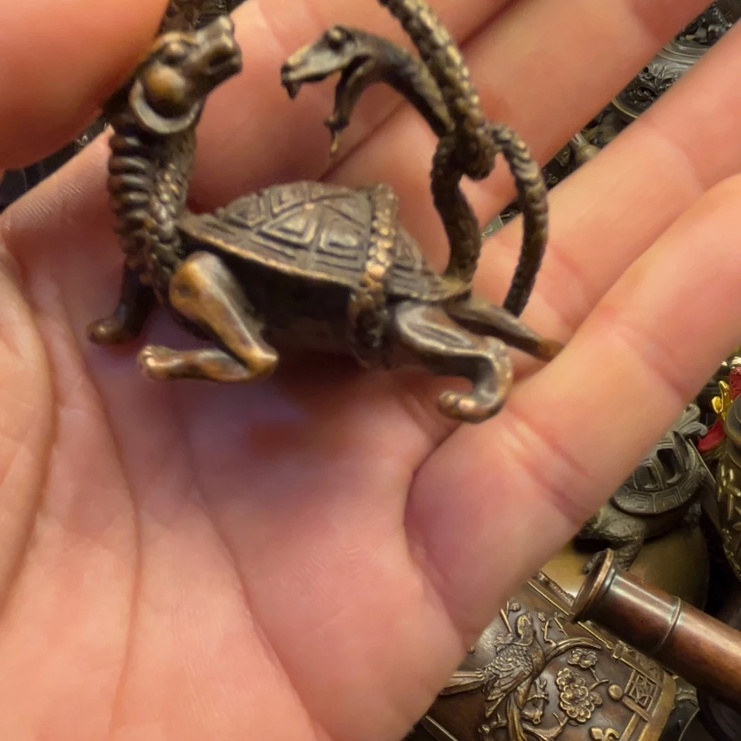 铜摆件欢迎欢迎你