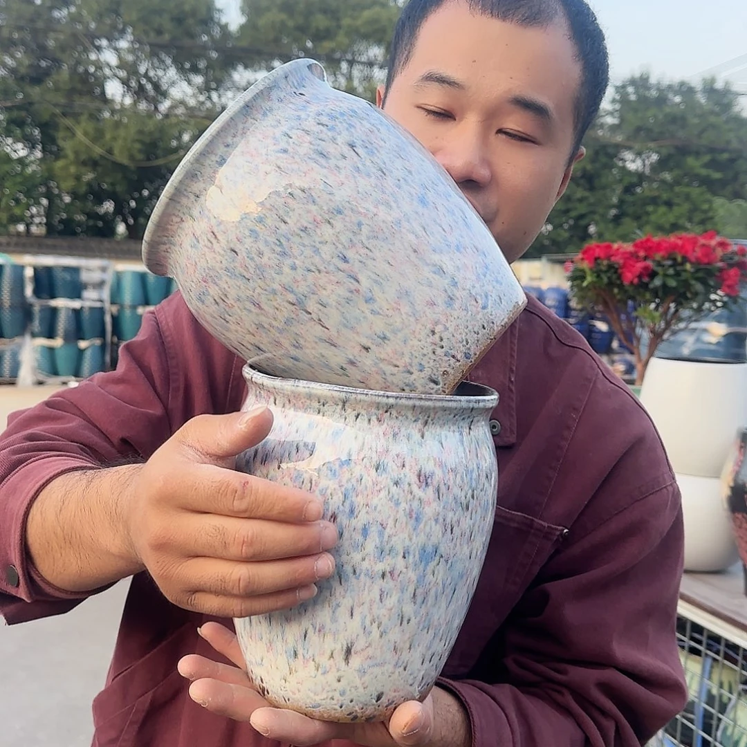 紫砂茶壶王嫂花盆1115-181