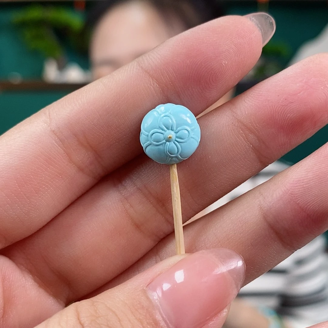 绿松石珠宝奇石未镶嵌