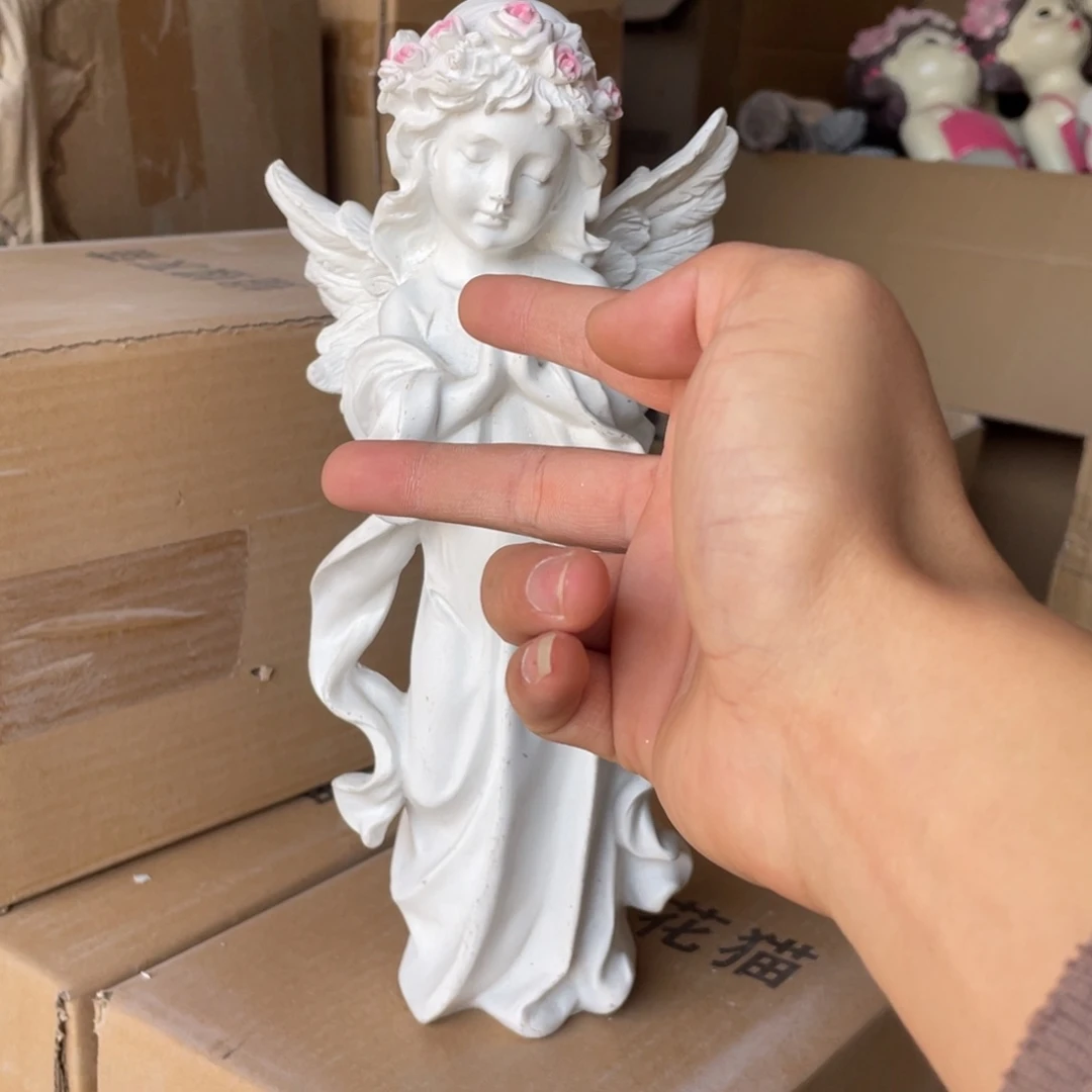【闪购商品】树脂白色天使摆件