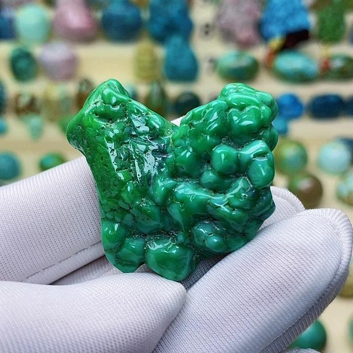 绿松石未镶嵌配饰