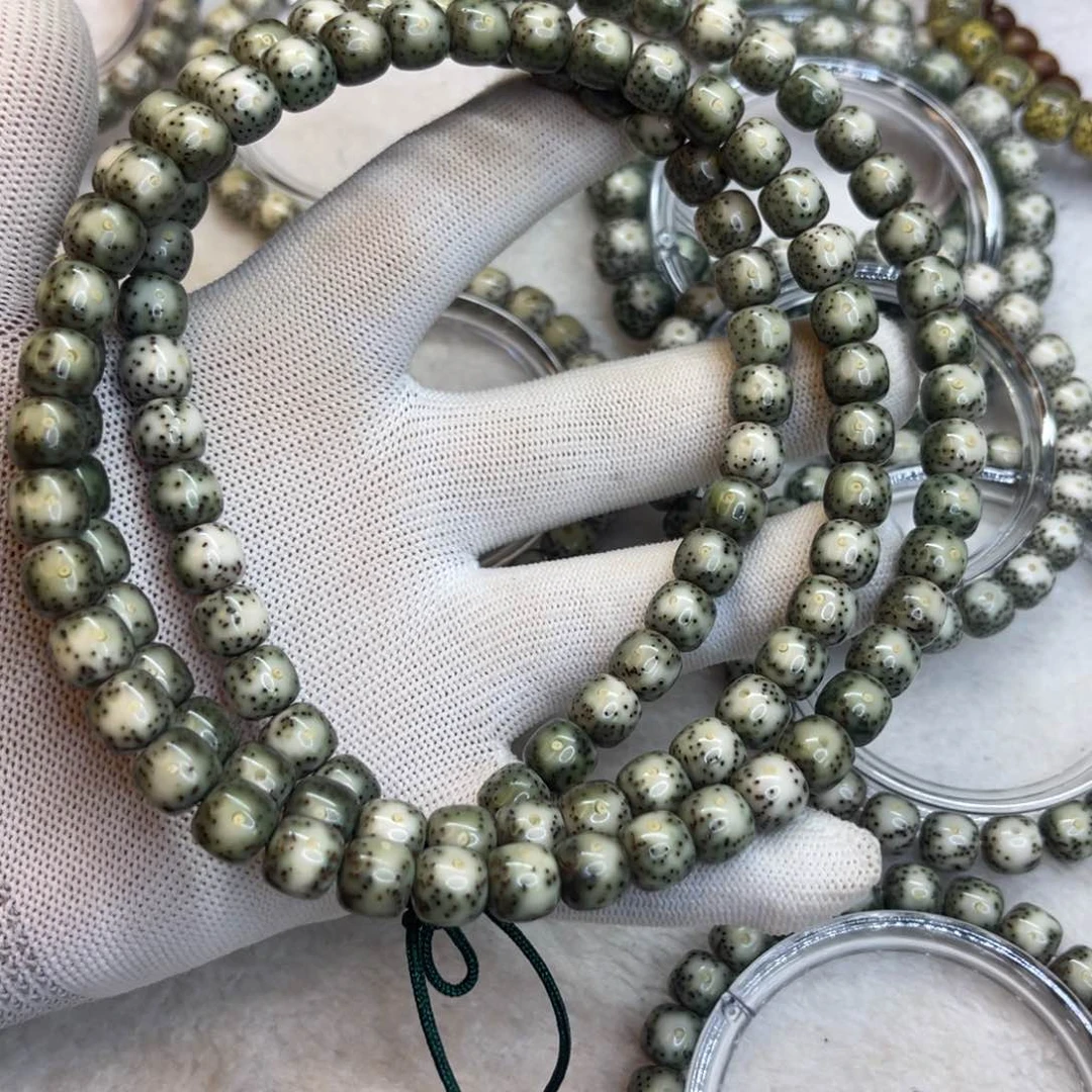 星月菩提手串滚*.大眼睛108