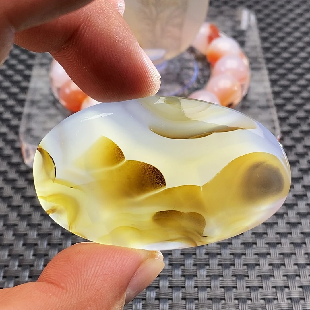 玛瑙/玉髓未镶嵌吊坠(不含链)43