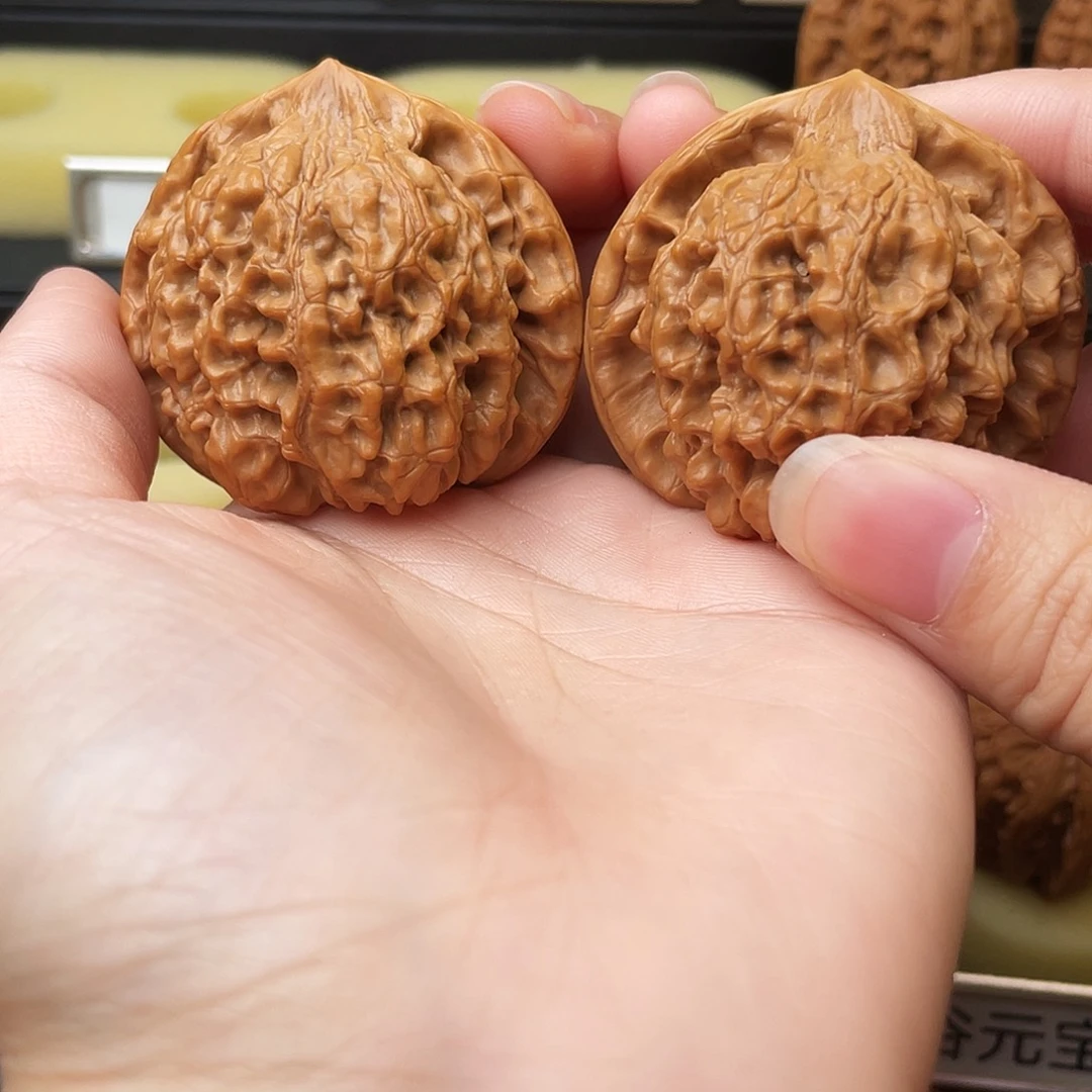 吊坠文玩核桃官帽50尺328