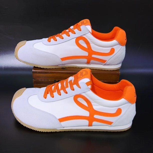 拼色系带德训鞋牛津布透气休闲板鞋百搭休闲鞋运动鞋阿甘鞋男鞋潮