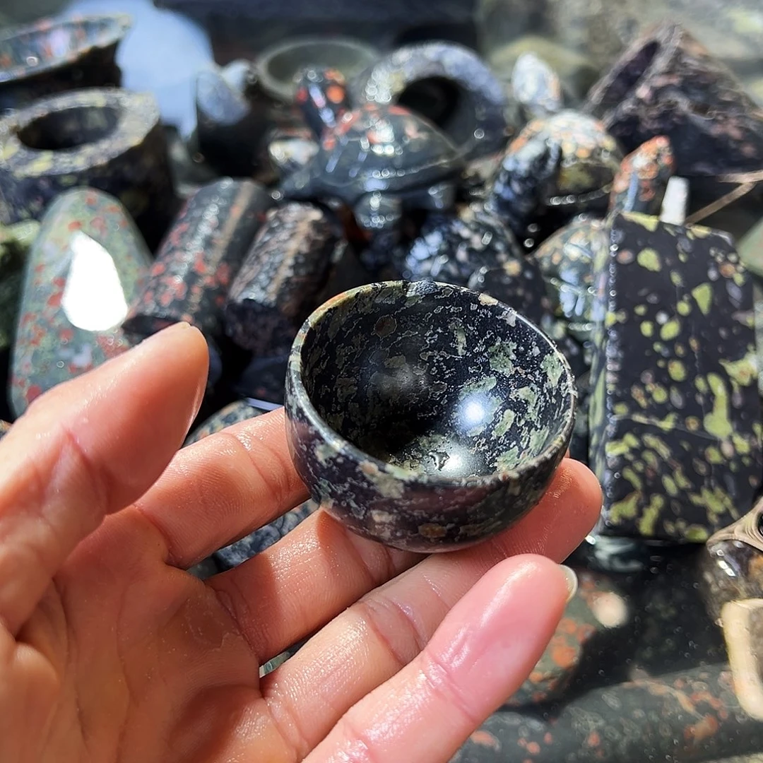 梅花玉鱼缸石茶周边微瑕不退不换