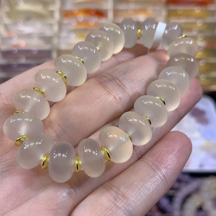 玛瑙/玉髓未镶嵌手链