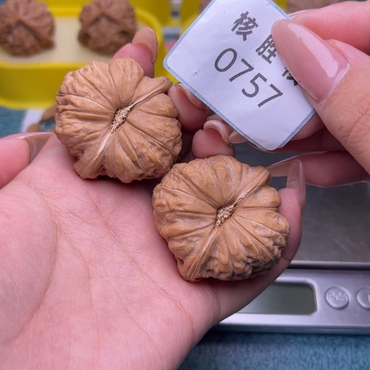 把件文玩核桃南瓜墩41.0757