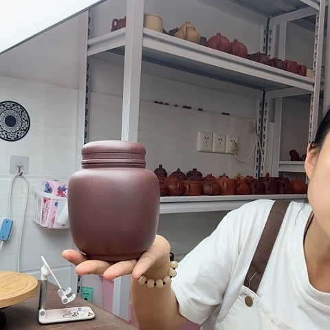 紫泥茶案茶叶罐茶叶罐