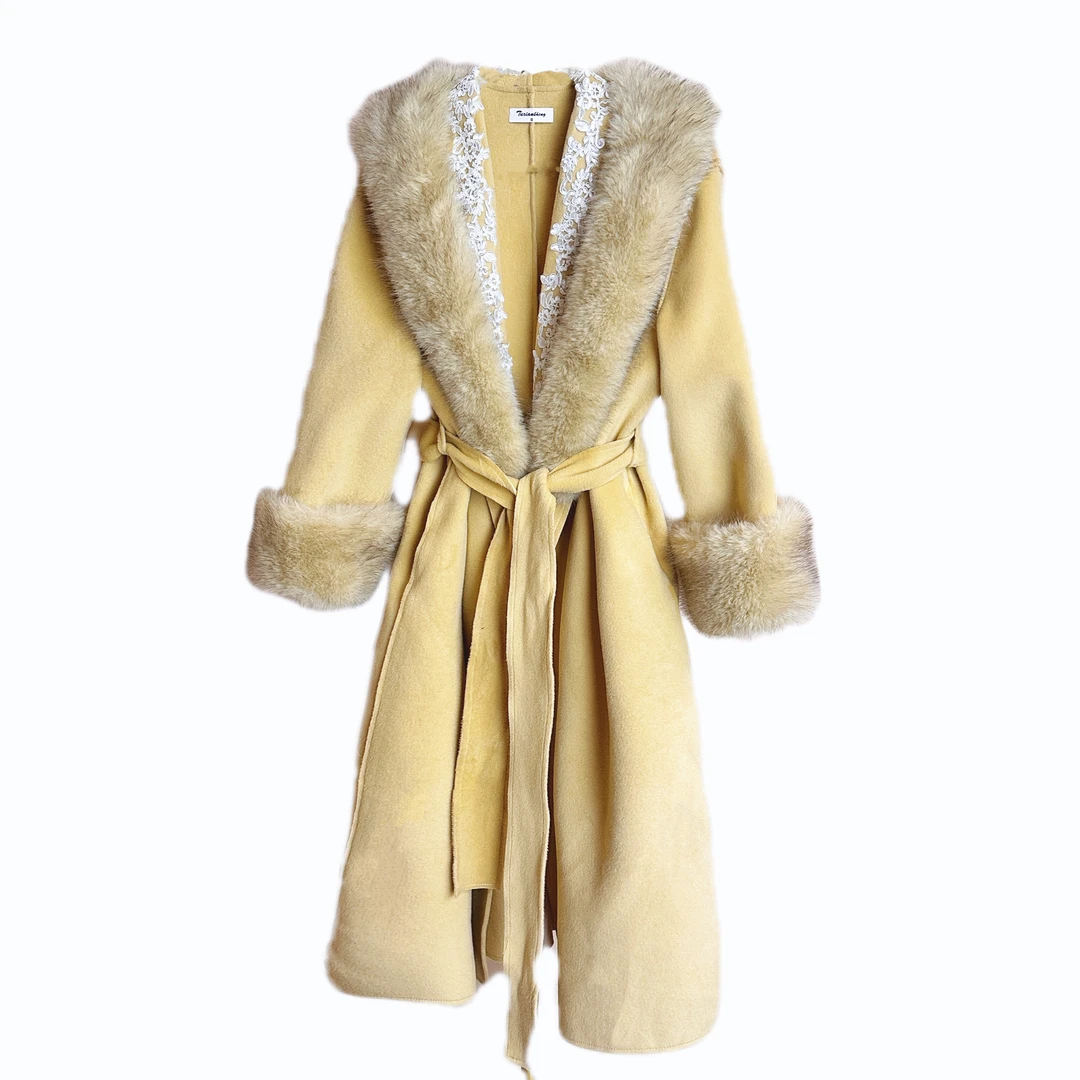 【张小小】落叶书签-0115 大衣（Q7307）