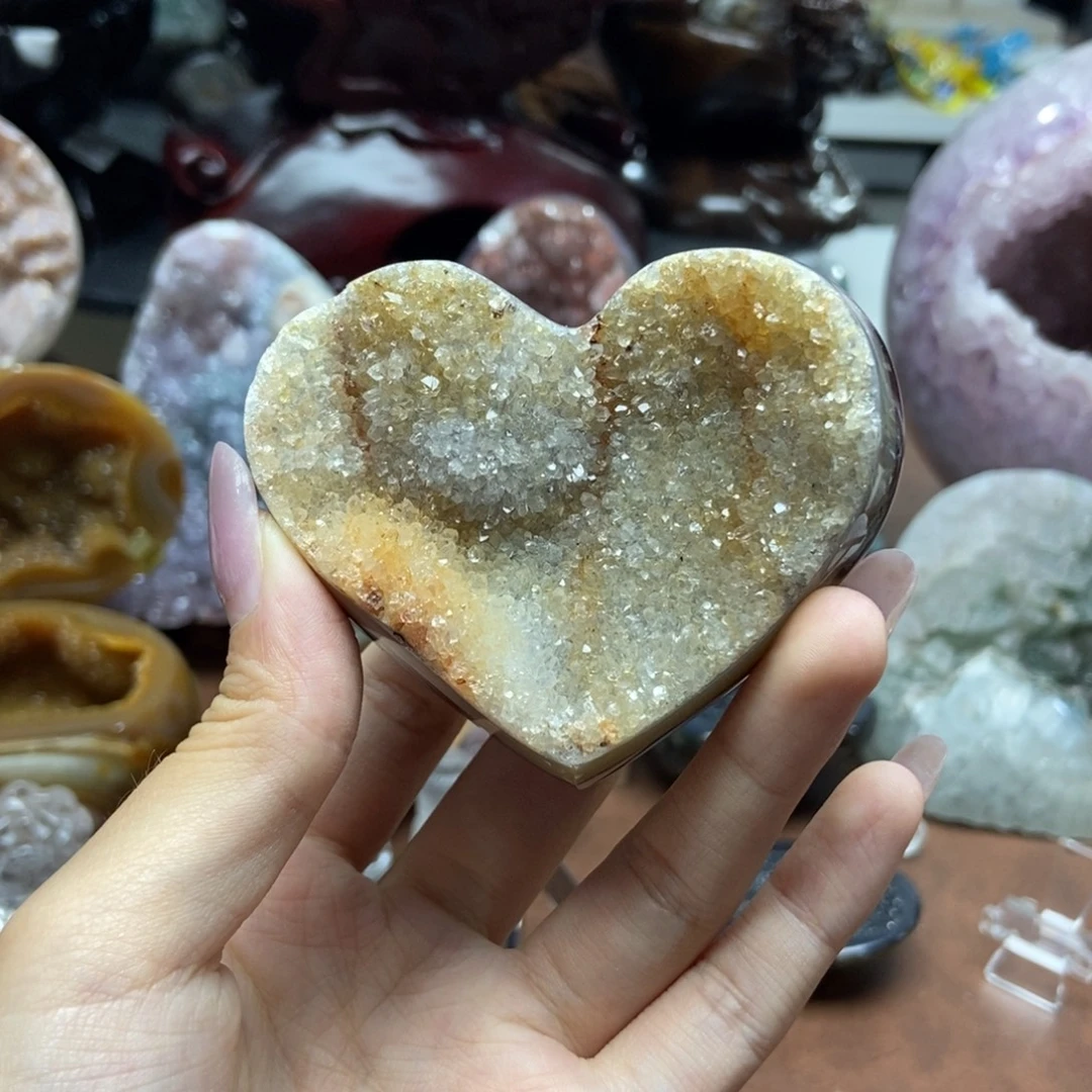 紫晶摆件未镶嵌水晶