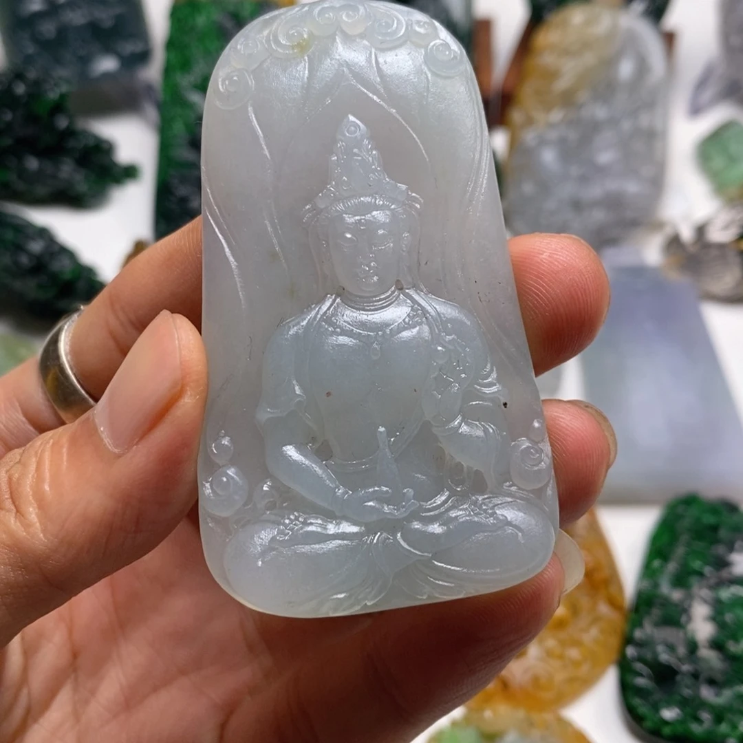 定制翡翠未镶嵌天然A货翡翠Z