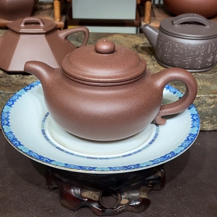 紫砂茶壶底槽清240容量
