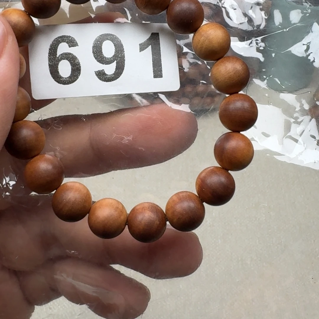 檀香木手串/手链沉水东加檀香王变异香1.0