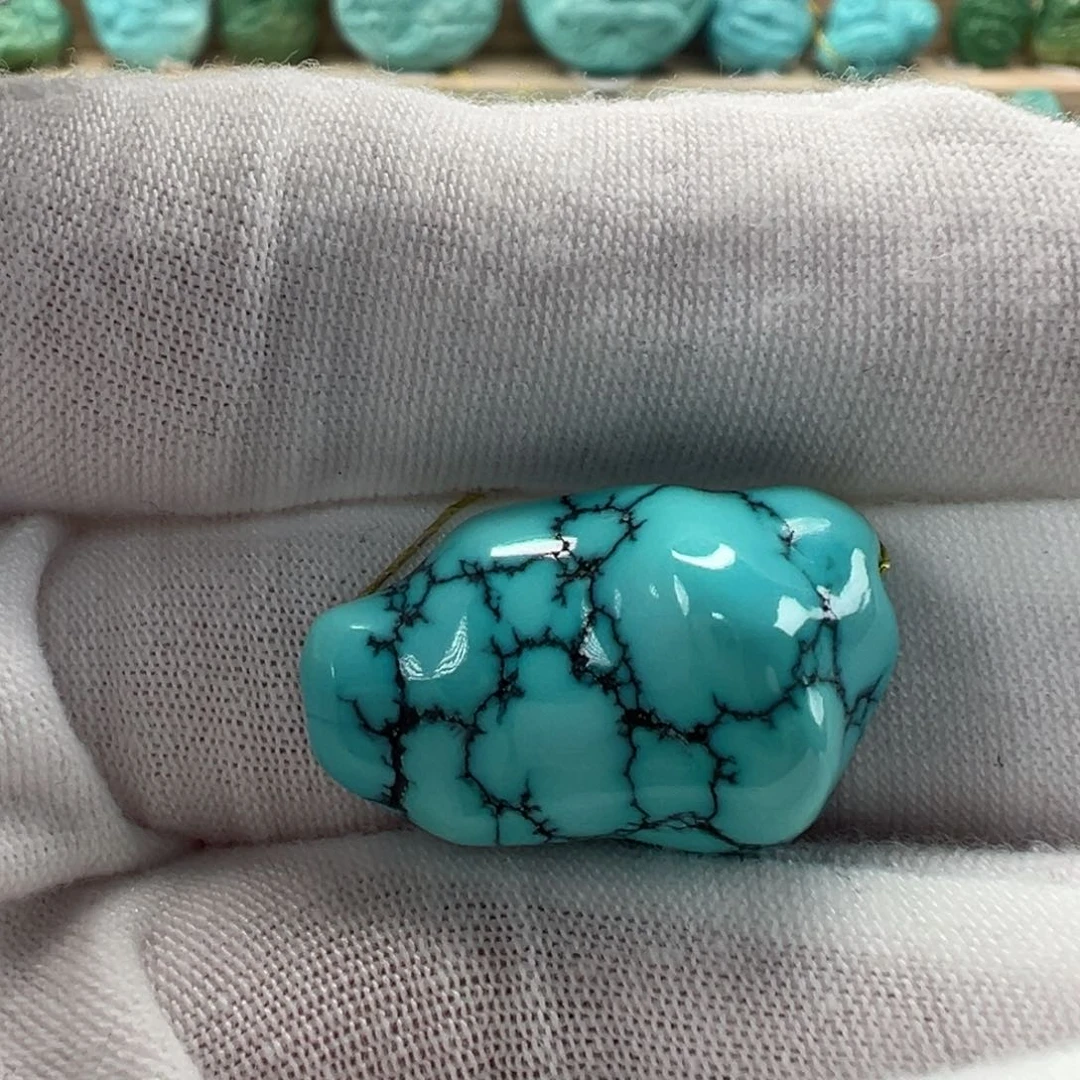未镶嵌绿松石随形 15.2mm