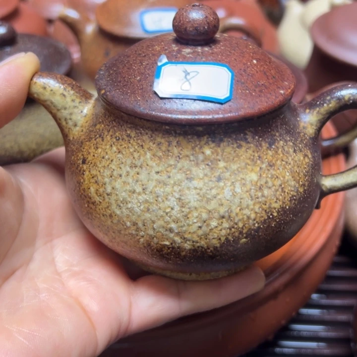 茶壶紫砂༺****宜兴原矿金丝楠木