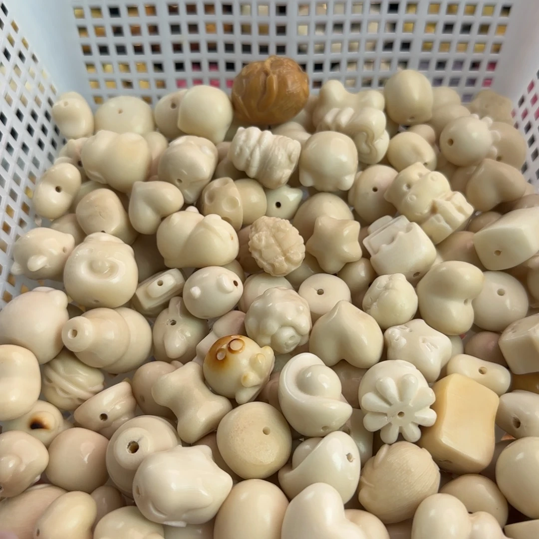 吊坠菩提根/象牙果微瑕牙果140批发有裂不售后