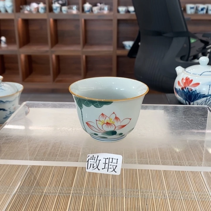 釉下老陶泥手工绘制