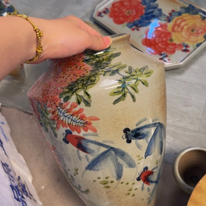 瓷片景德镇陶瓷手工手绘