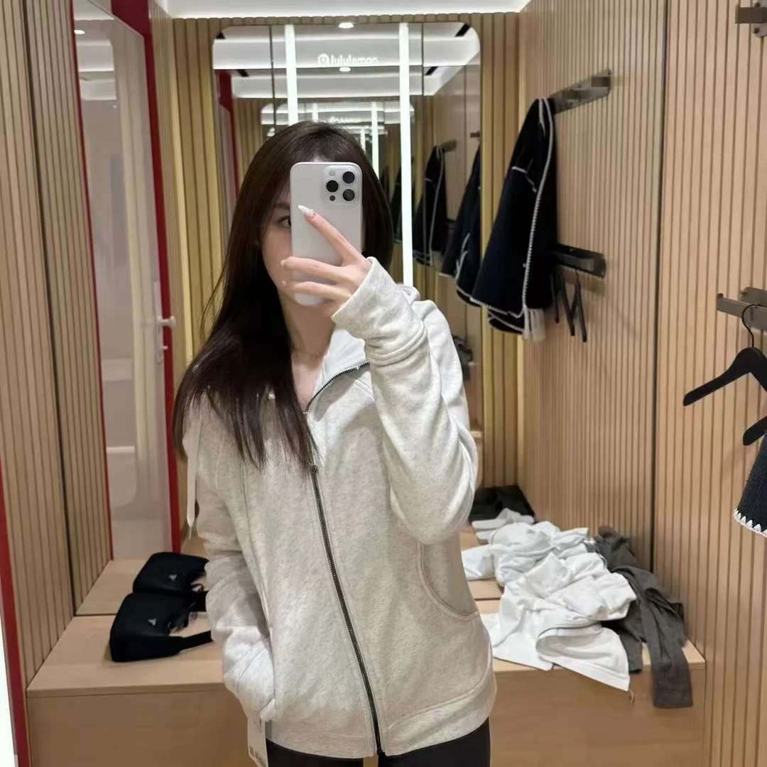 瑜伽服修身版连帽卫衣女士卫xxx