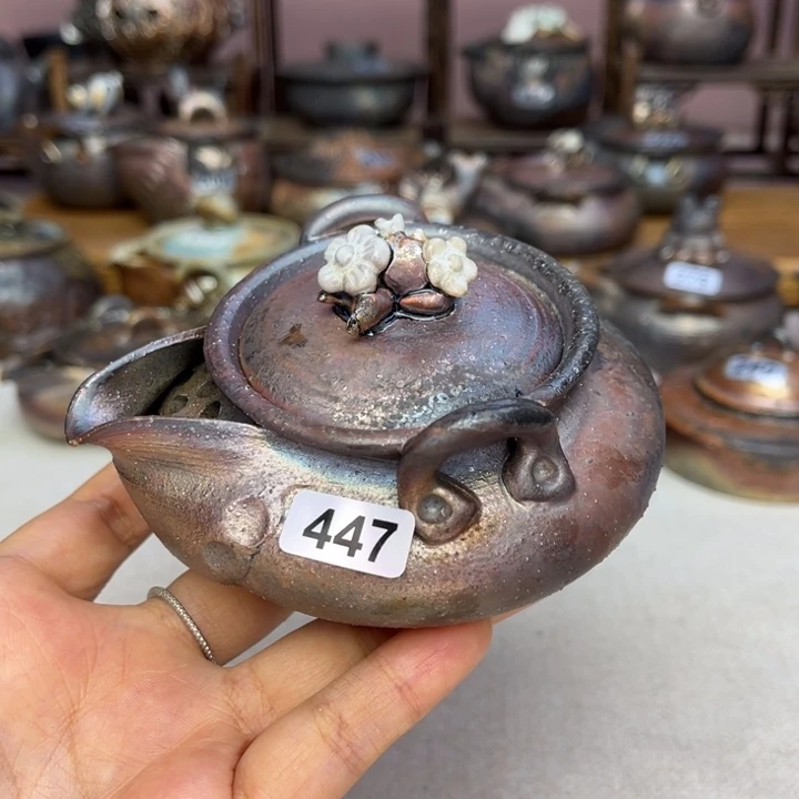 壶裸柴烧陶瓷茶具