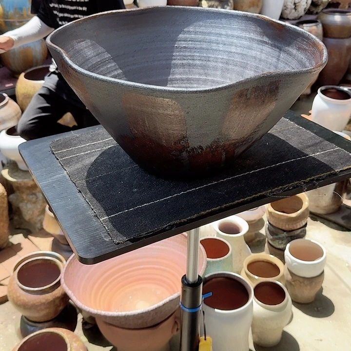 紫砂花盆高度26口径45