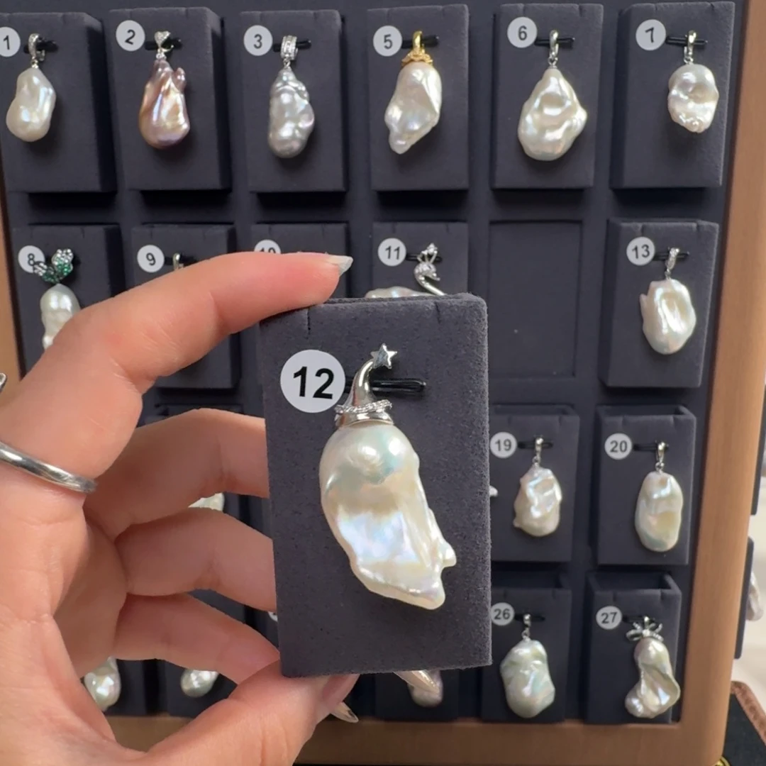 合金淡水珍珠颈饰