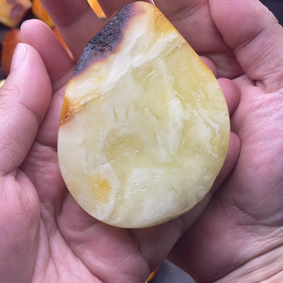 定制琥珀未镶嵌天然琥珀蜜蜡