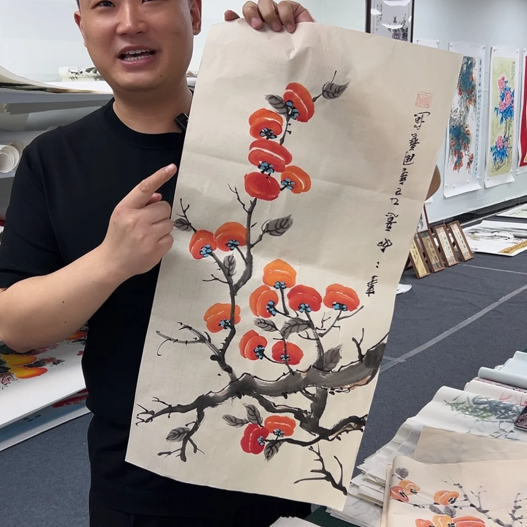 国画国画作品宣纸纯手绘