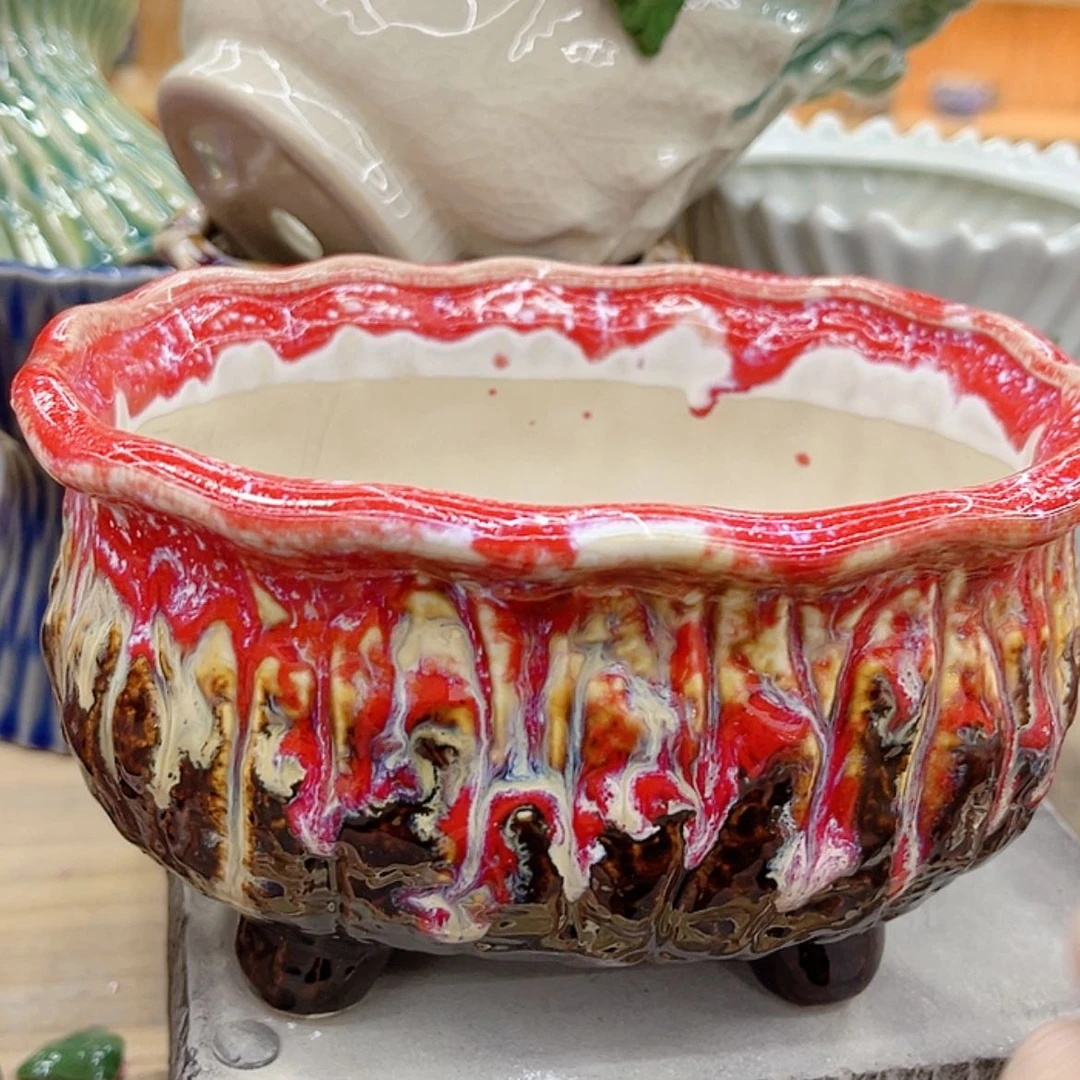 【闪购商品】陶瓷花盆