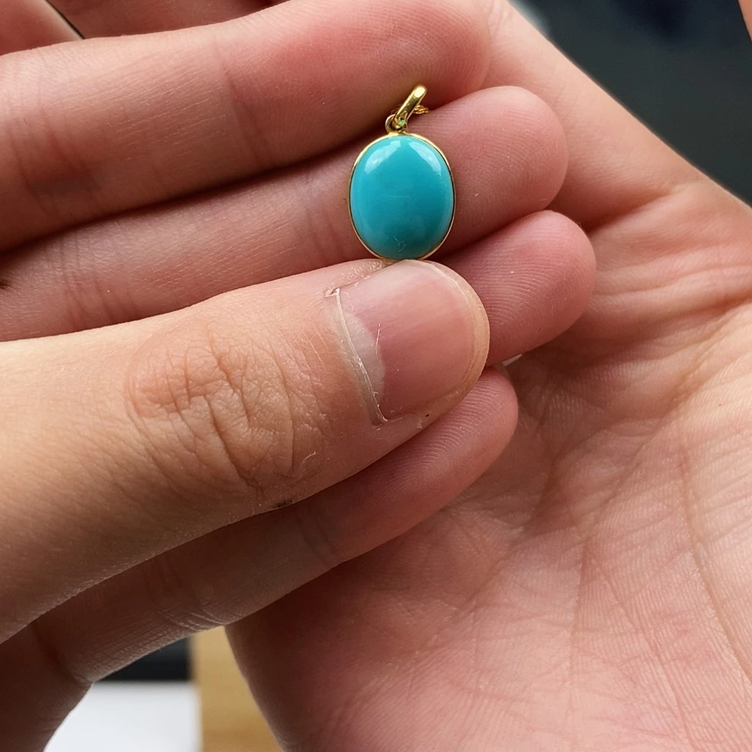 未镶嵌绿松石珠宝奇石