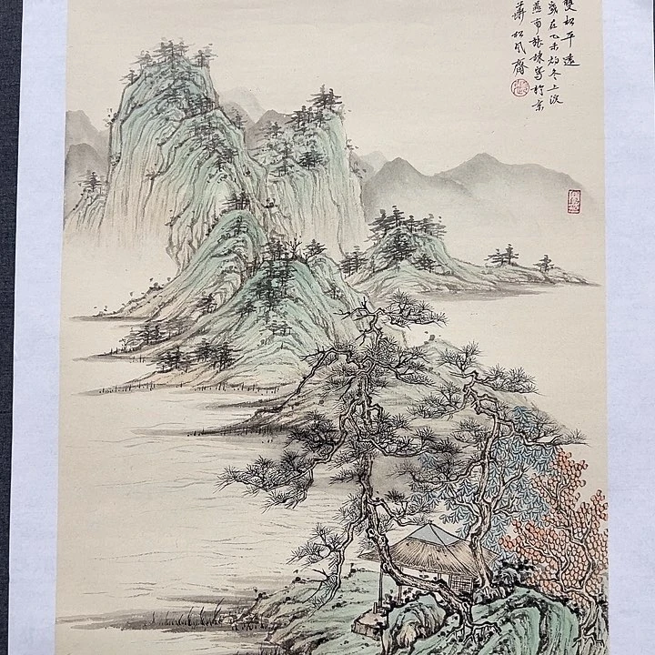 水彩书画作品多次