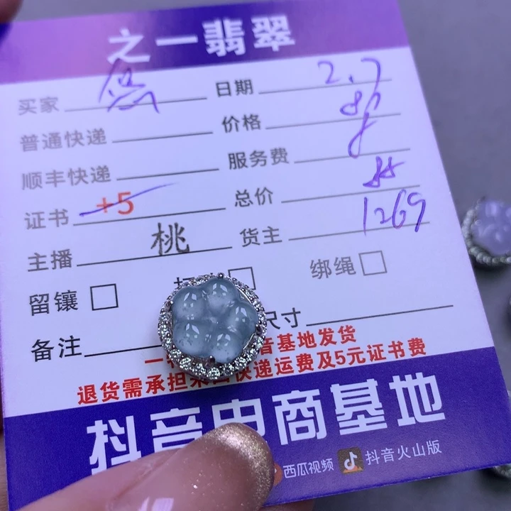 翡翠颈饰银S925镶嵌悠***雁