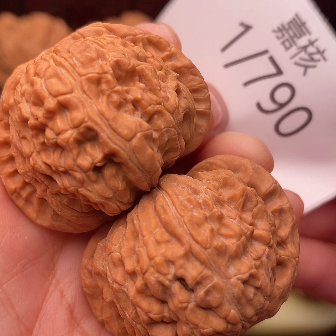 把件文玩核桃38白狮子