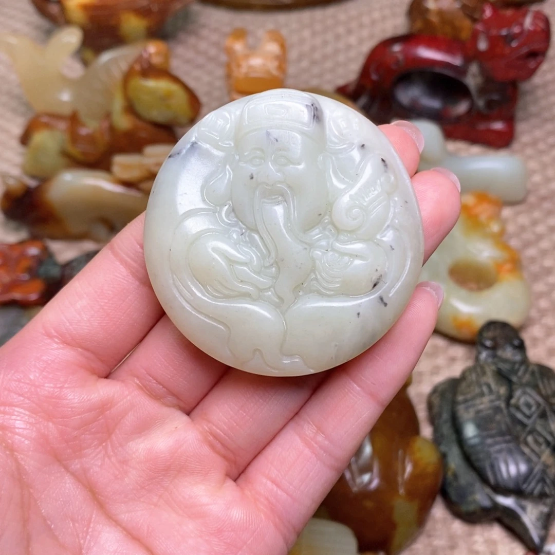 白玉菩提吊坠白玉菩提白玉菩提摆件