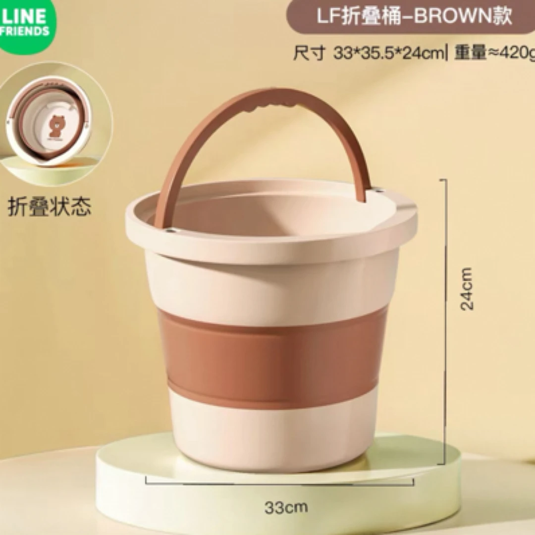 Z57 折叠水桶盆子宿【加厚耐摔/悬挂收纳】