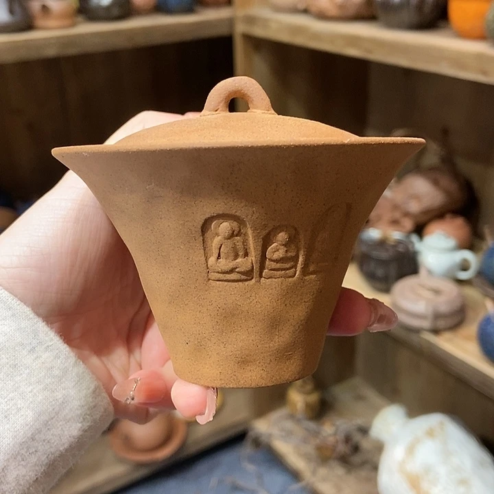 柴烧老岩泥高端茶器