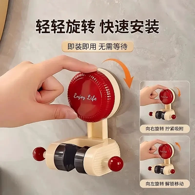 【升级吸盘款】花洒免打孔支架居家日用收纳架浴室花洒支架吸盘支架