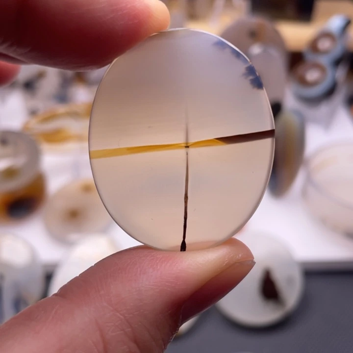 玛瑙/玉髓未镶嵌吊坠(不含链)