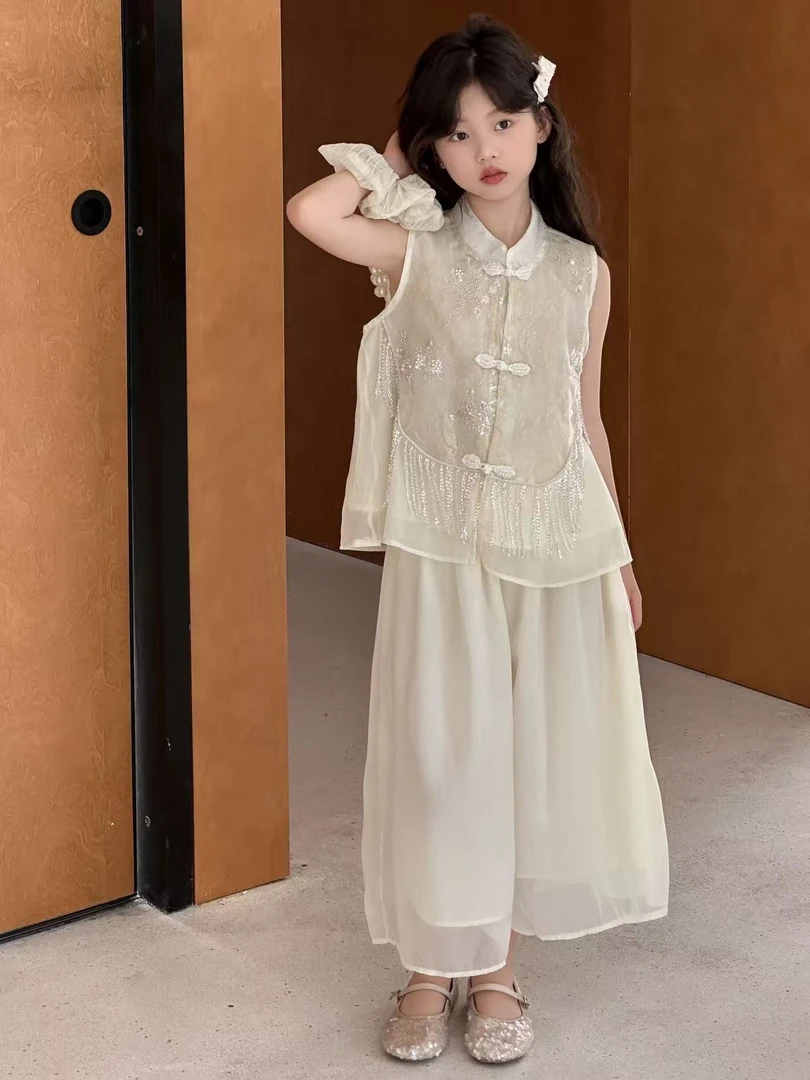 &苏珊&2025新款夏款高货国风套装复古洋气时尚