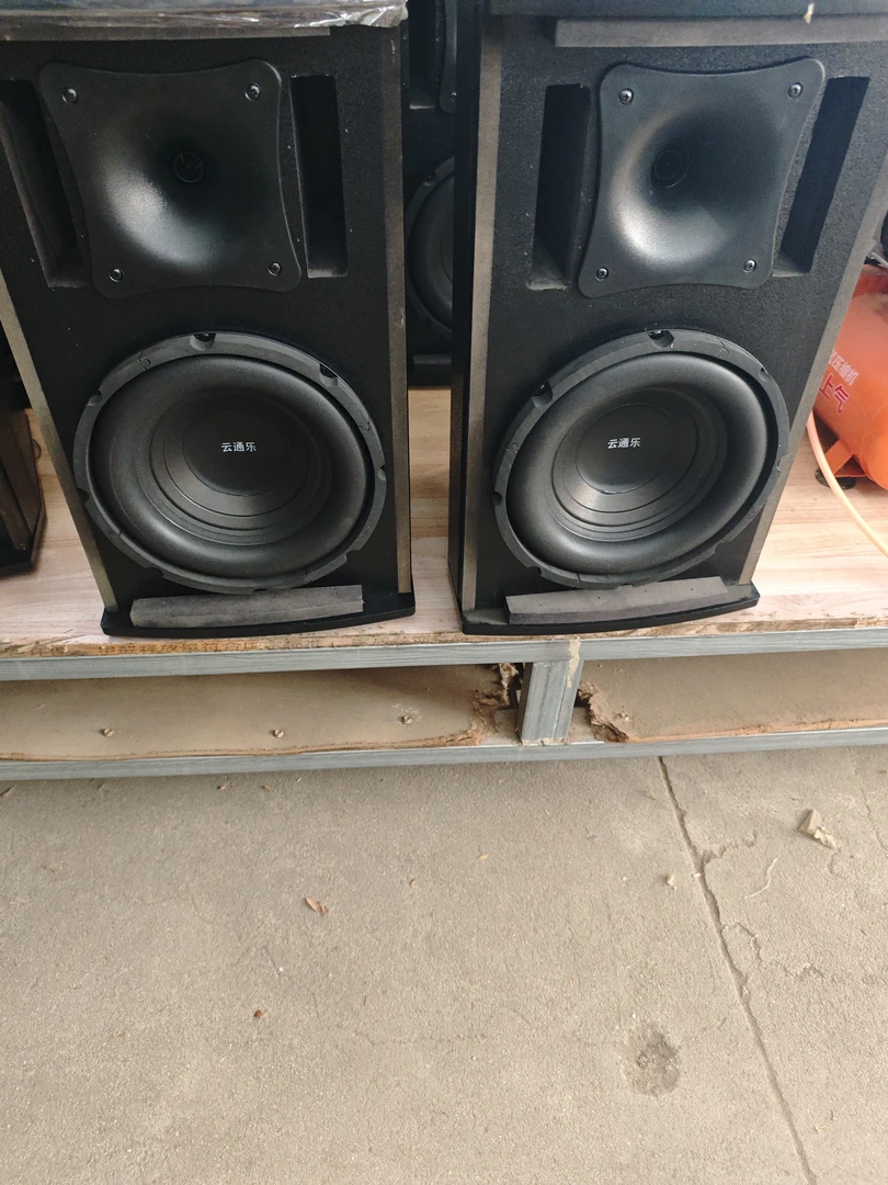 准新品  处理10寸无源音箱没有网罩，外观有瑕疵不包邮一对的价格。