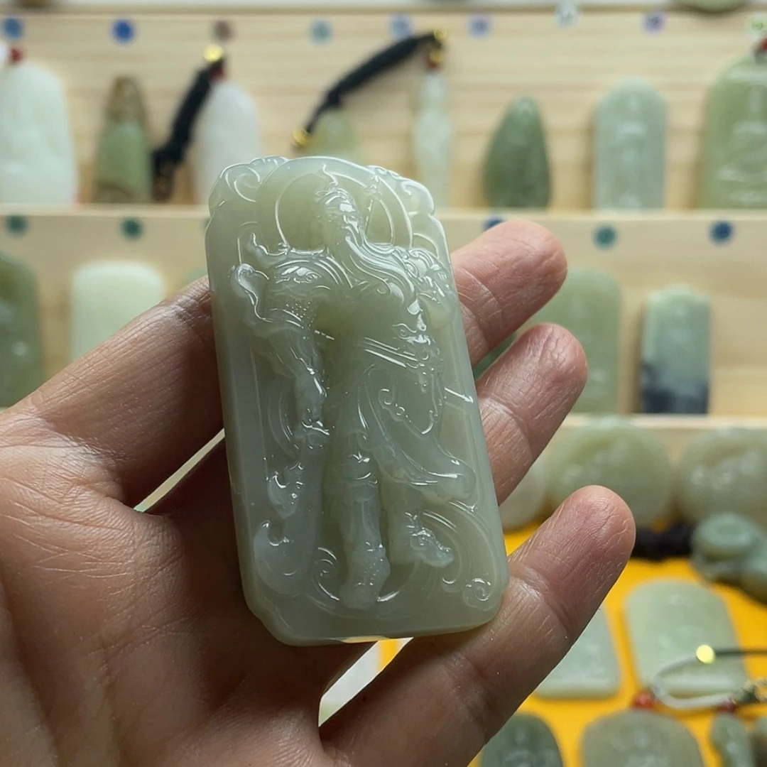 【闪购商品】精品高货关公吊坠请****)