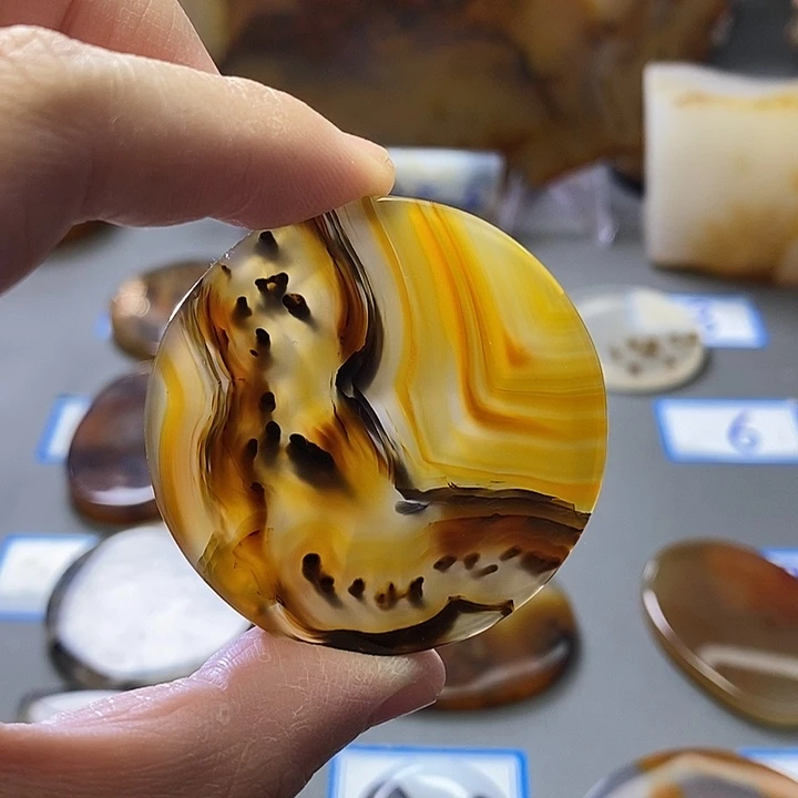 玛瑙/玉髓未镶嵌珠宝半成品17