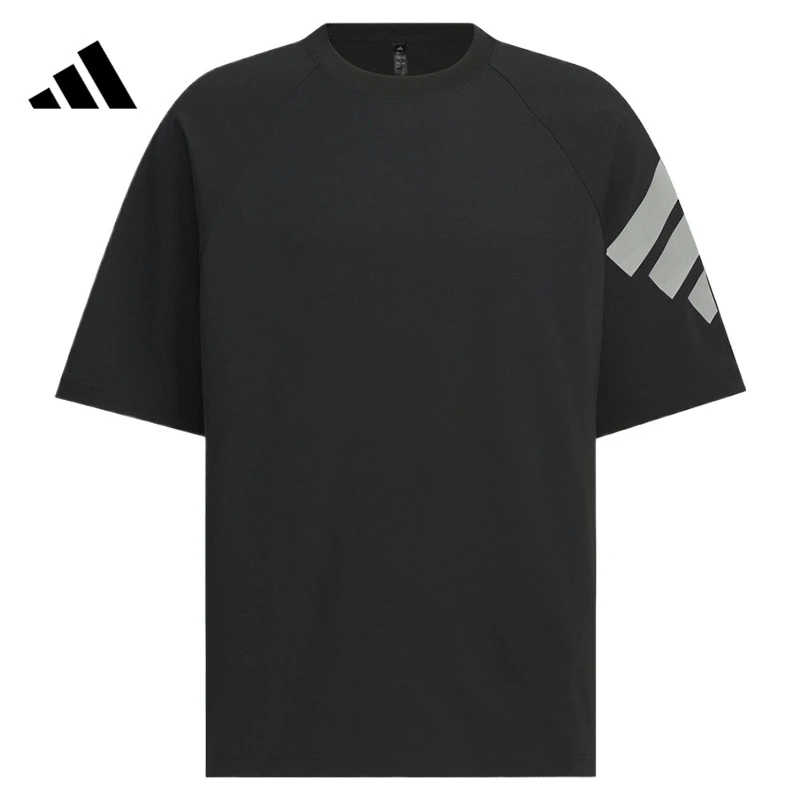 【滔搏联动】adidas阿迪男子FUSTL M TEE SS3针织短T恤 KH1485