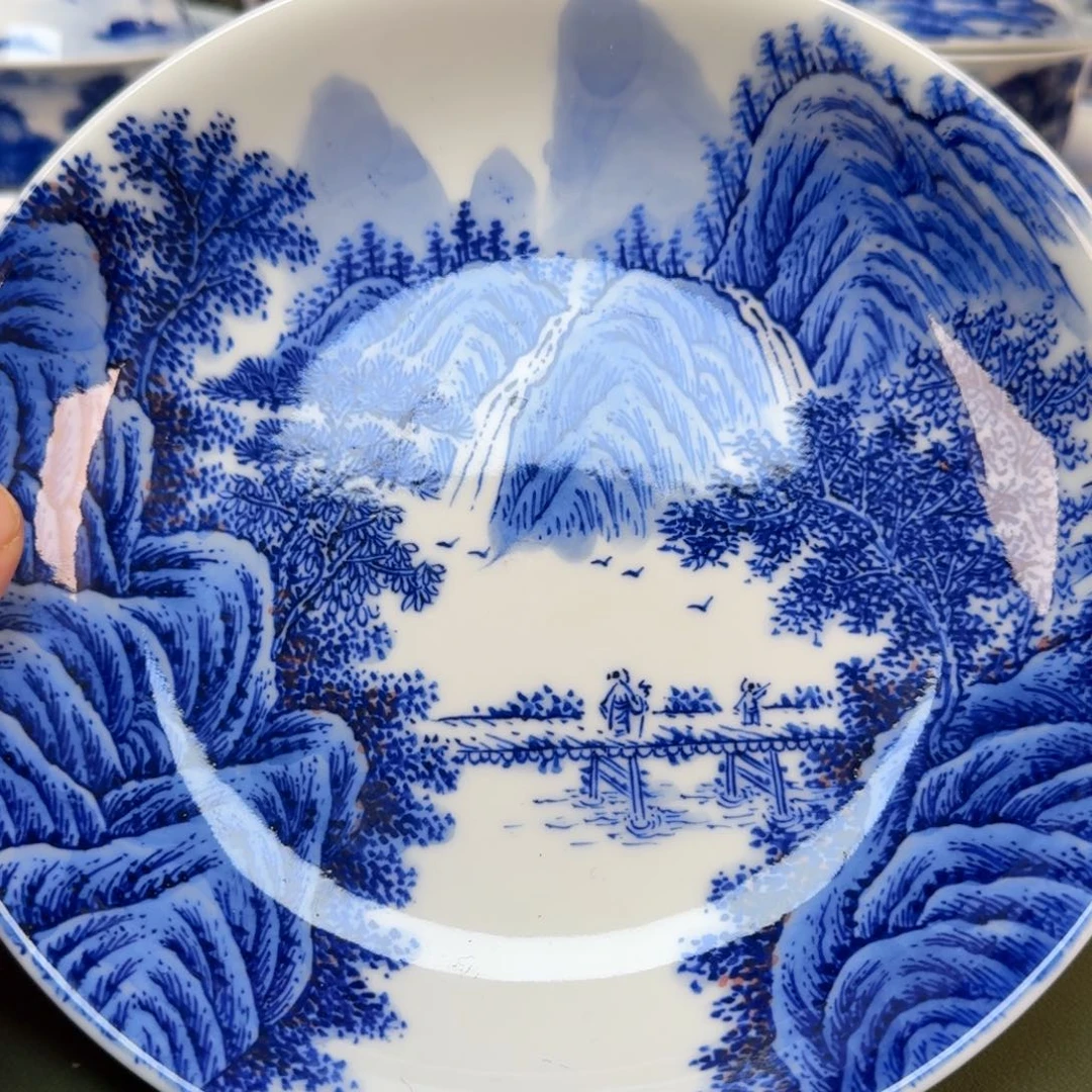 陶瓷景德镇纯手绘茶具圆圆260