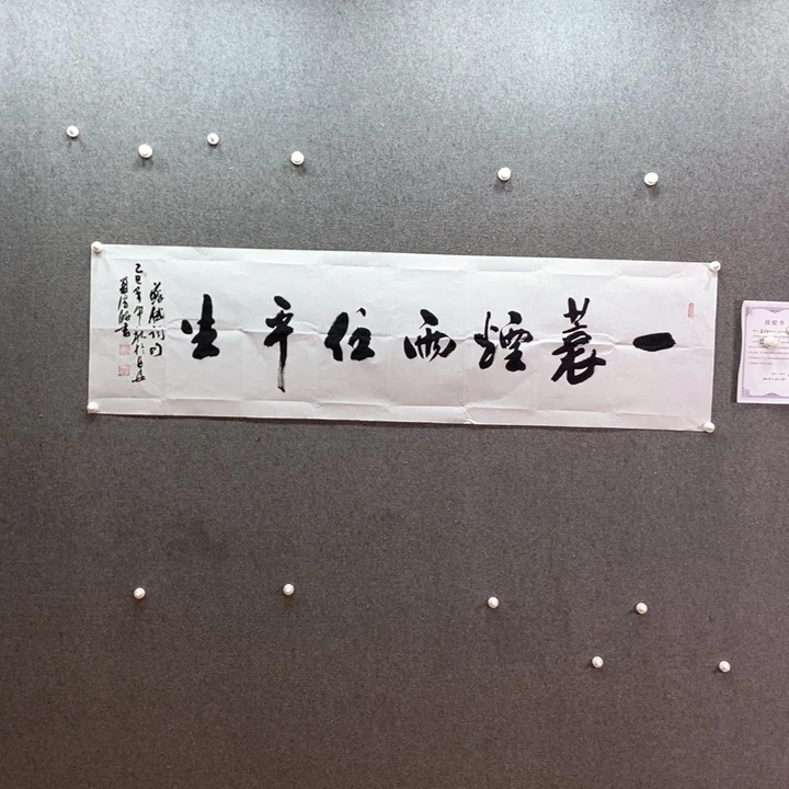 书法书法作品多次参加