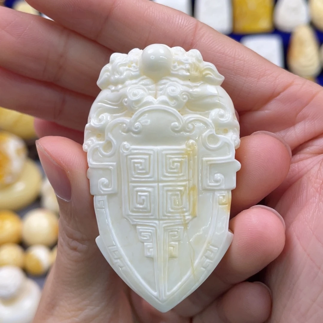 蜜蜡裸石未镶嵌琥珀蜜蜡吊坠