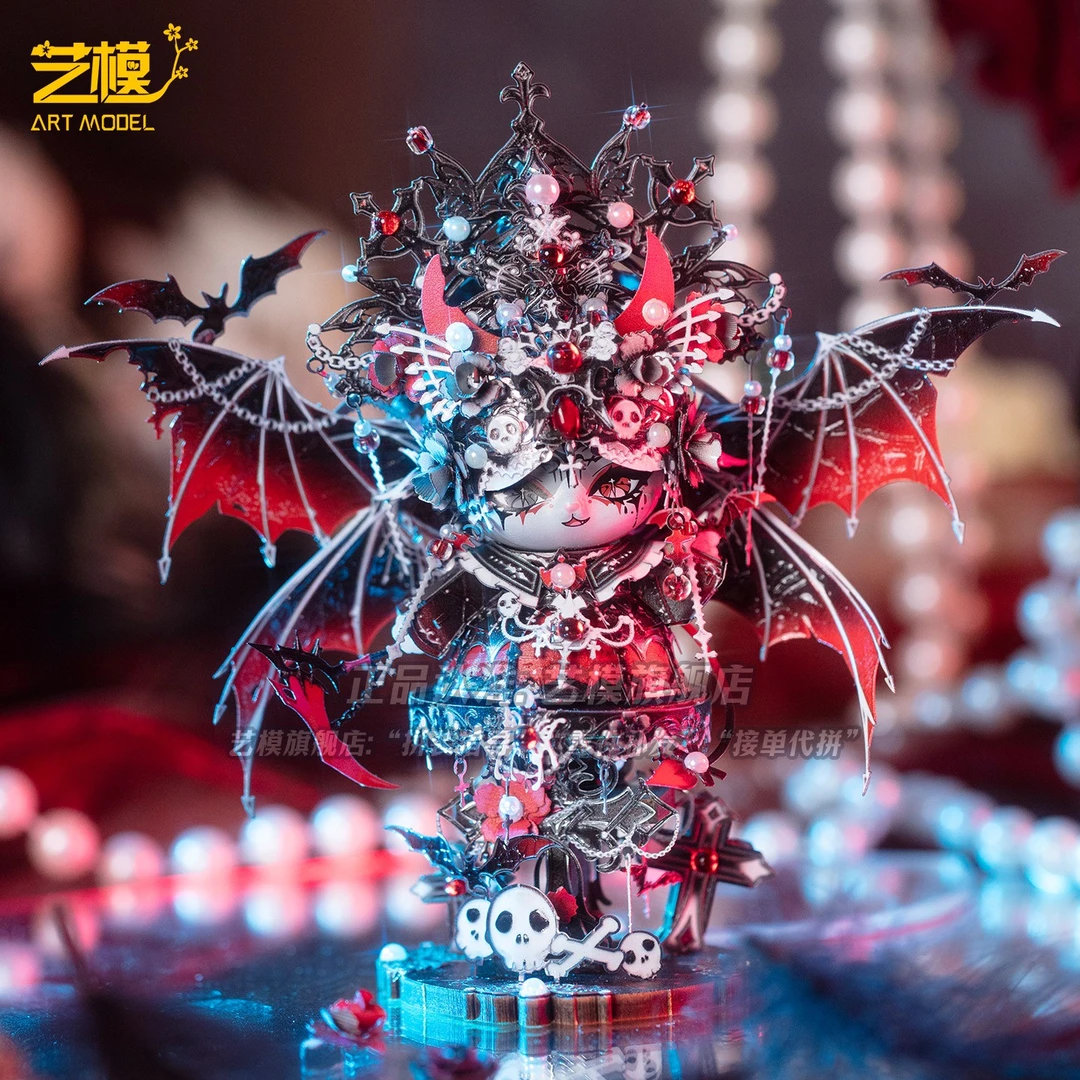 艺模喵之城摆件点翠凤冠女帝金属模型手工潮玩摆件情人节礼物2025