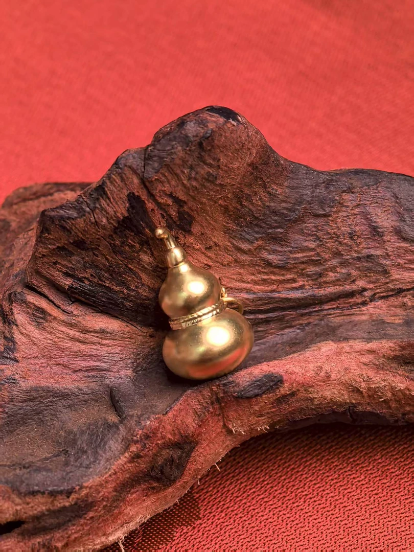 【亦姐珠宝】足金999—5D亮面葫芦吊坠时尚经典百搭-